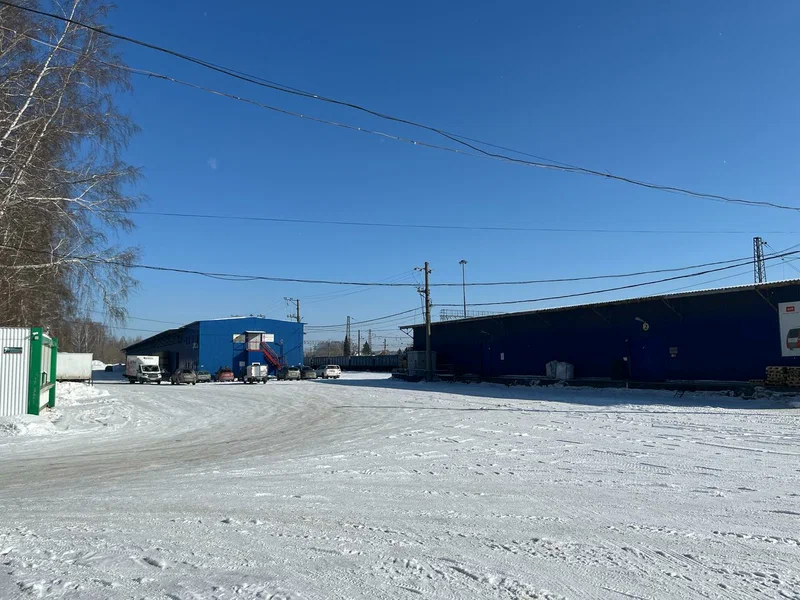 Въезд на производственно-складской комплекс
